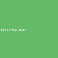 K&uuml;hne Bronze-Zange