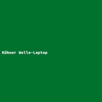 K&uuml;hner Wolle-Laptop