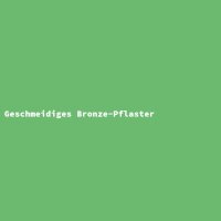 Geschmeidiges Bronze-Pflaster