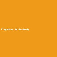 Elegantes Seide-Handy