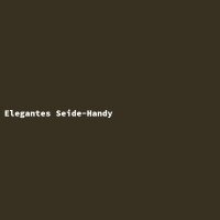 Elegantes Seide-Handy